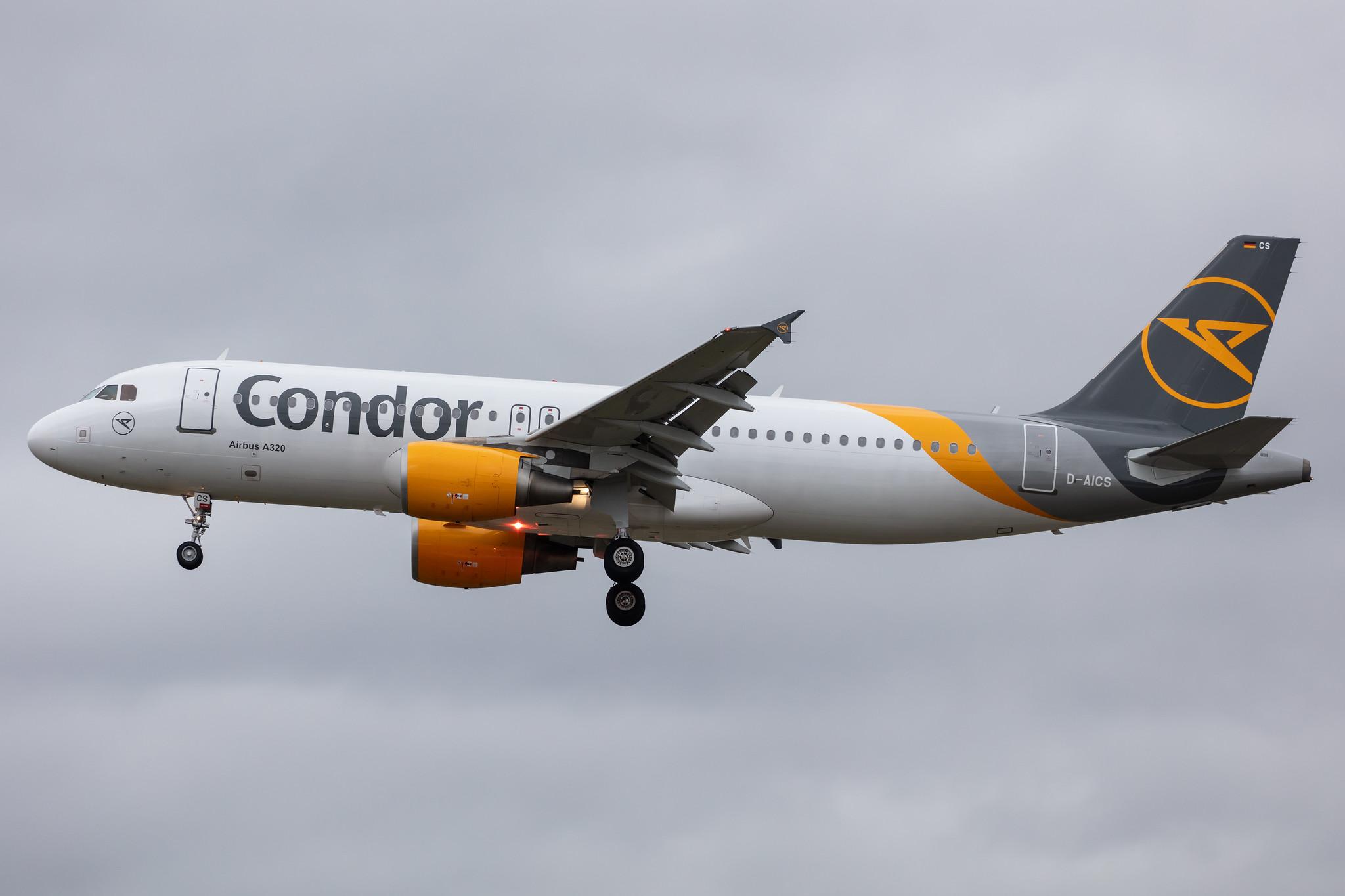 Frankfurt Airport: Condor (DE / CFG) |  Airbus A320-214 A320 | D-AICS | MSN 4478