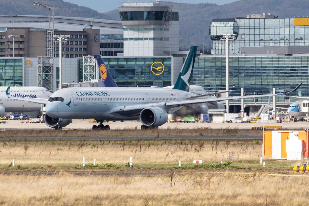 Frankfurt Airport: Cathay Pacific (CX / CPA) |  Airbus A350-941 A359 | B-LRU | MSN 148