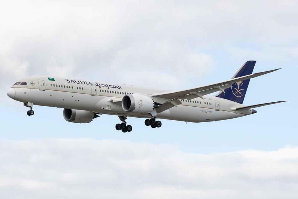 Frankfurt Airport: Saudia (SV / SVA) |  Boeing 787-9 Dreamliner B789 | HZ-AR12 | MSN 40046