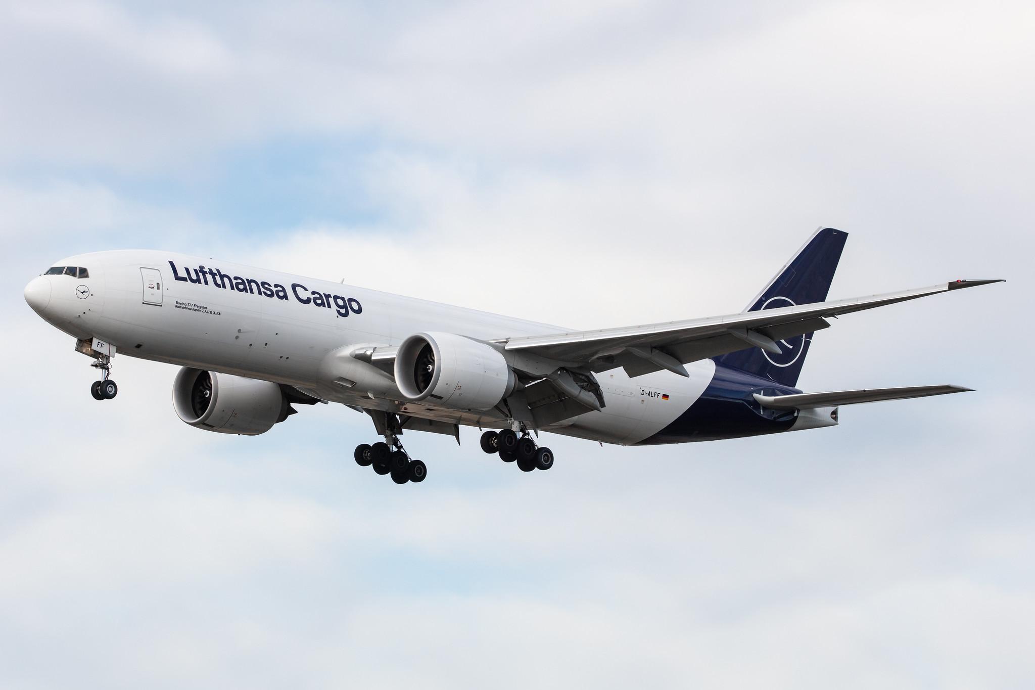 Frankfurt Airport: Lufthansa Cargo (/ GEC) |  Boeing 777-FBT B77L | D-ALFF | MSN 66089