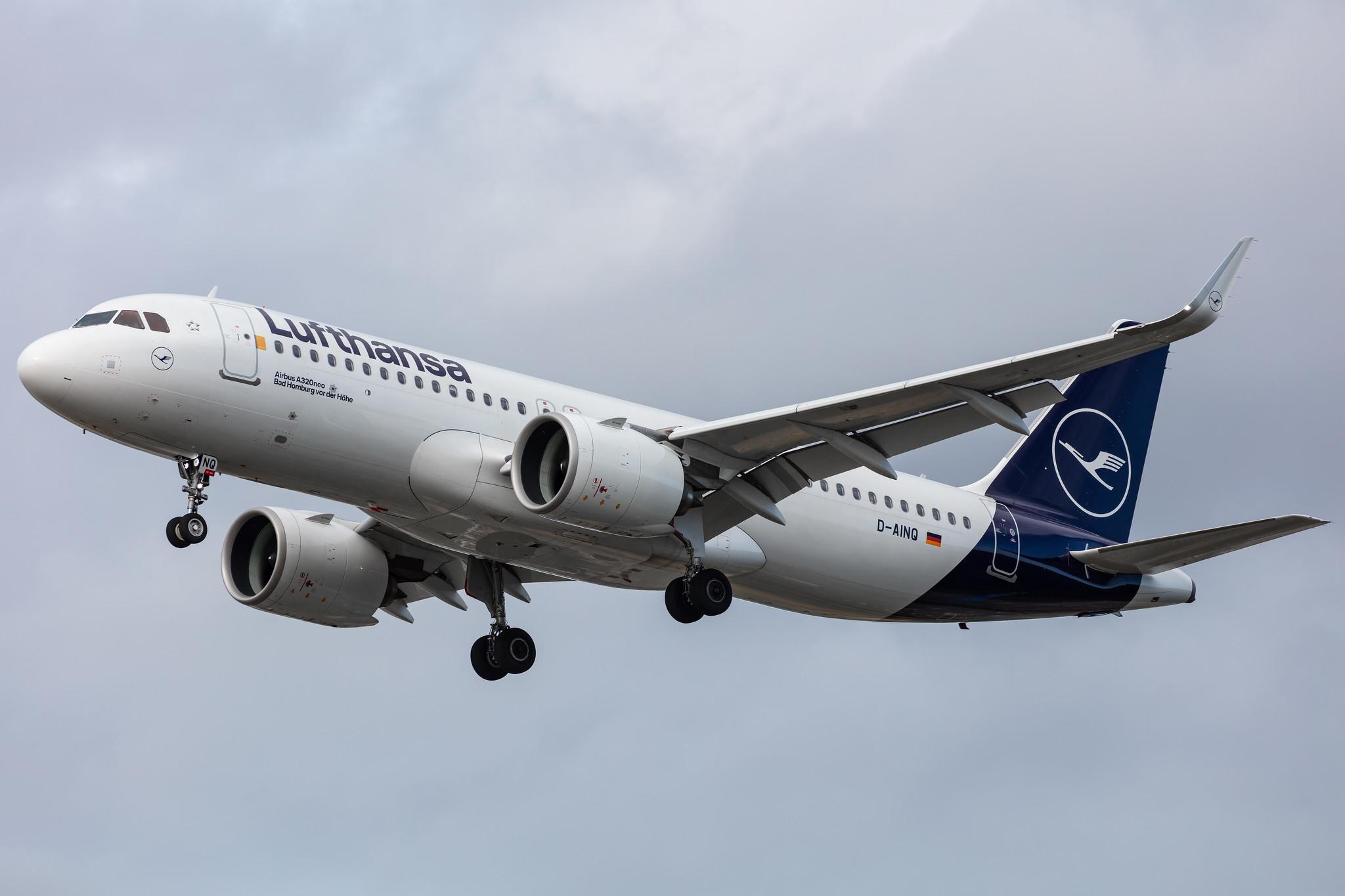 Frankfurt Airport: Lufthansa (LH / DLH) |  Airbus A320-271N A20N | D-AINQ | MSN 8870