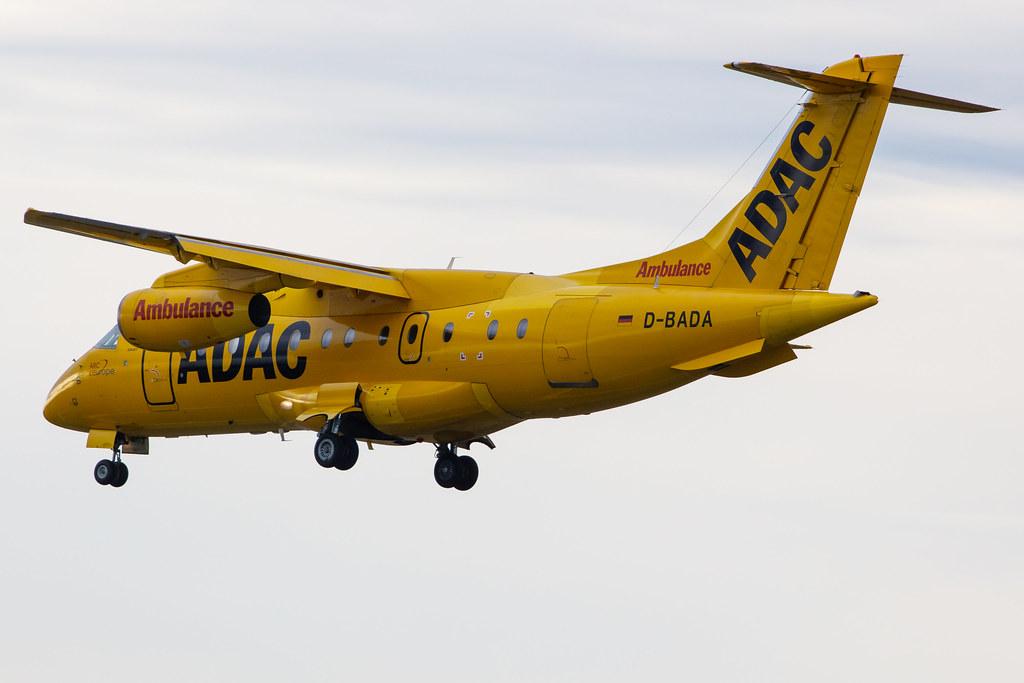 Frankfurt Airport: Aero-Dienst (/ ADN) |  Dornier 328-310 JET J328 | D-BADA | MSN 3224 (ADAC Ambulance)