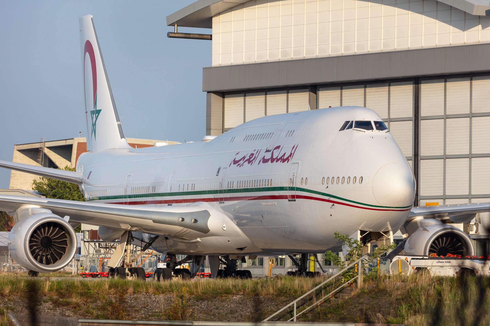 Hamburg Airport: Royal Moroccan Air Force |  Boeing 747-8Z5(BBJ) B748 | CN-MBH | MSN 37500