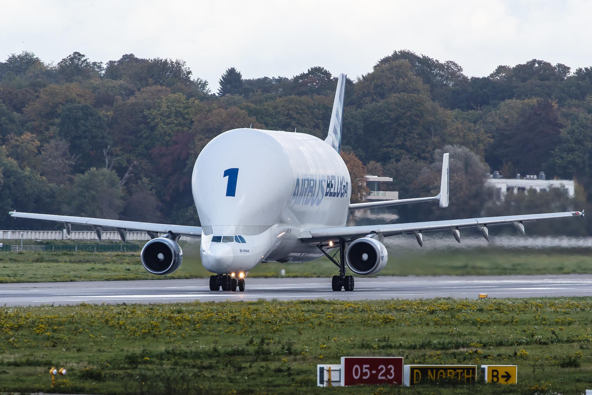 Hamburg Finkenwerder: Airbus Transport International (4Y / BGA) |  Airbus A300-608ST Beluga A3ST | F-GSTA | MSN 655