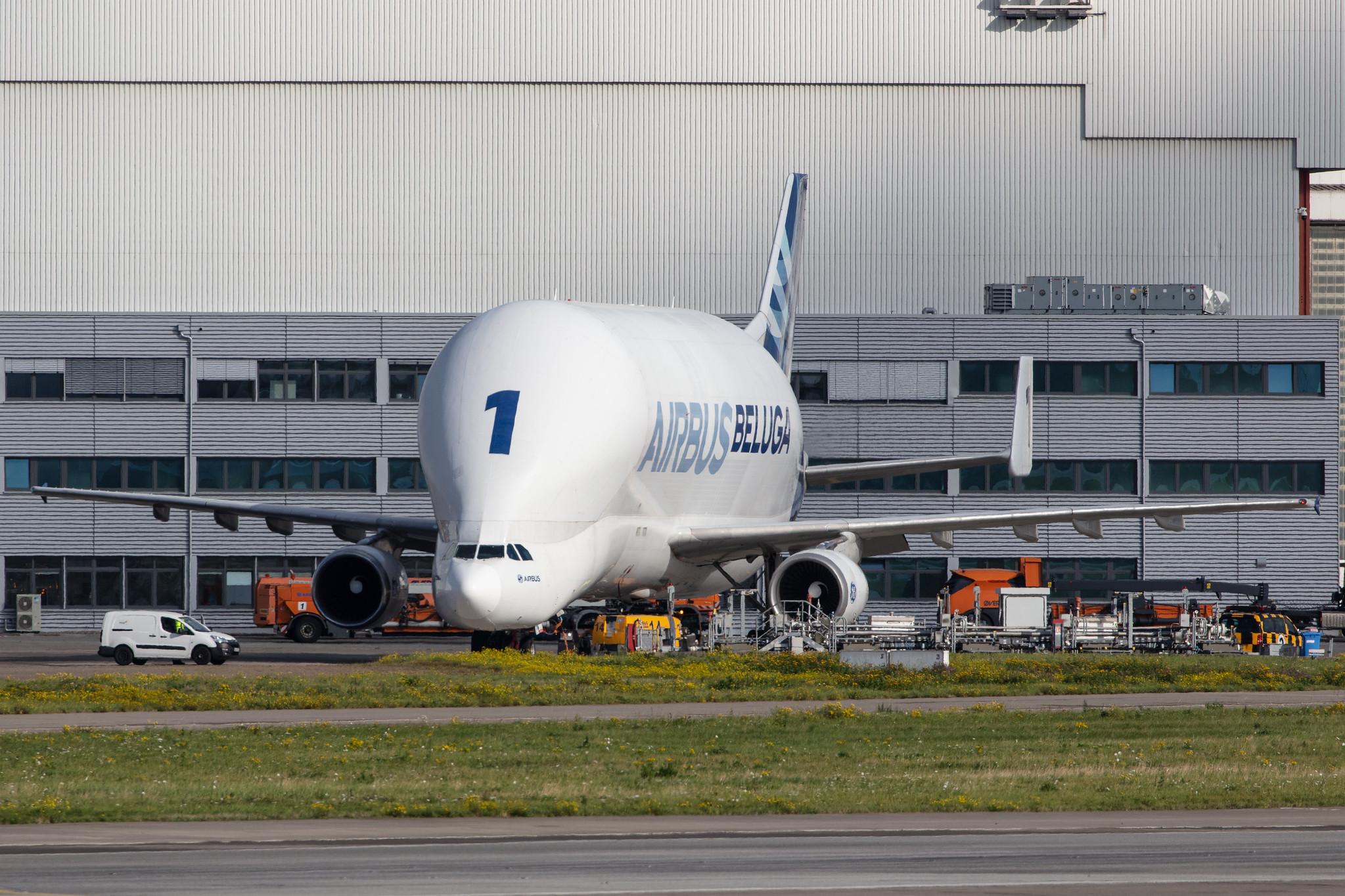 Hamburg Finkenwerder: Airbus Transport International (4Y / BGA) |  Airbus A300-608ST Beluga A3ST | F-GSTA | MSN 655