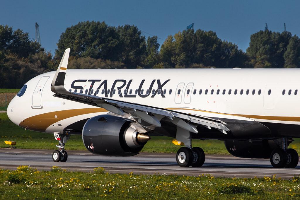 Hamburg Finkenwerder: STARLUX (JX / SJX) | Operator: Starlux Airlines |  Airbus A321-252NX A21N | D-AYAG | MSN 10077