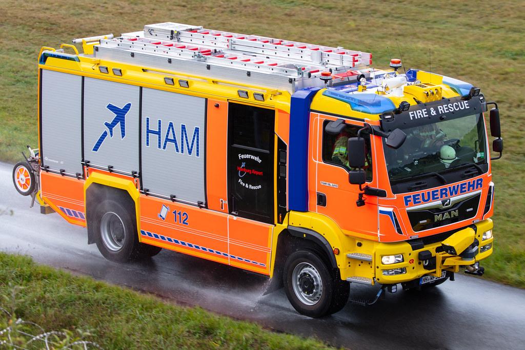 Hamburg Airport: Feuerwehr Fire & Rescue |