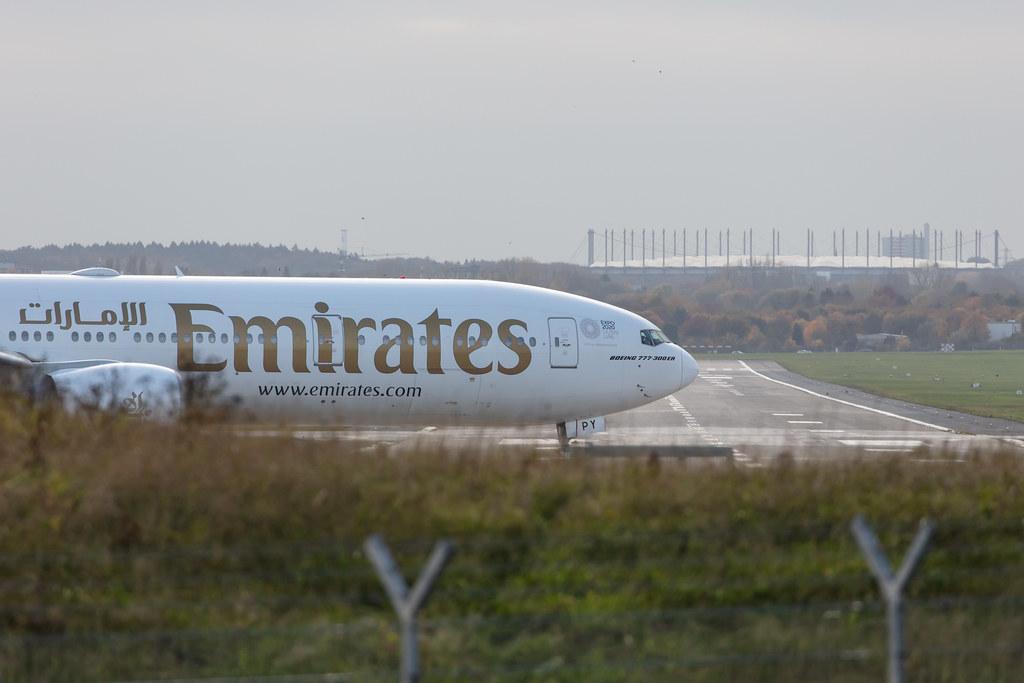Hamburg Airport: Emirates (EK / UAE) |  Boeing 777-31H(ER) B77W | A6-EPY | MSN 42344
