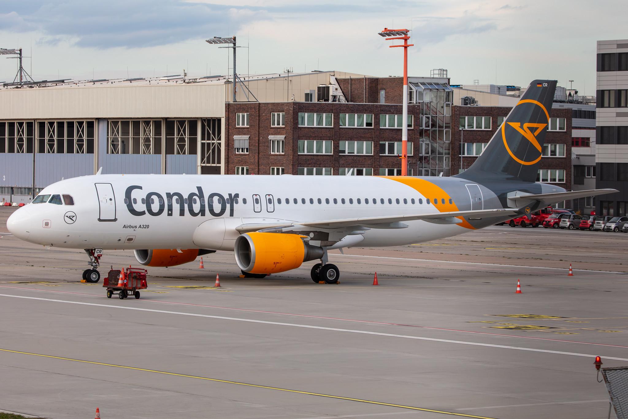 Hamburg Airport: Condor (DE / CFG) |  Airbus A320-214 A320 | D-AICR | MSN 4463