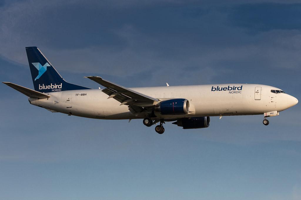 Hamburg Airport: Bluebird Nordic (BO / BBD) |  Boeing 737-4Y0(BDSF) B734 | TF-BBH | MSN 23865