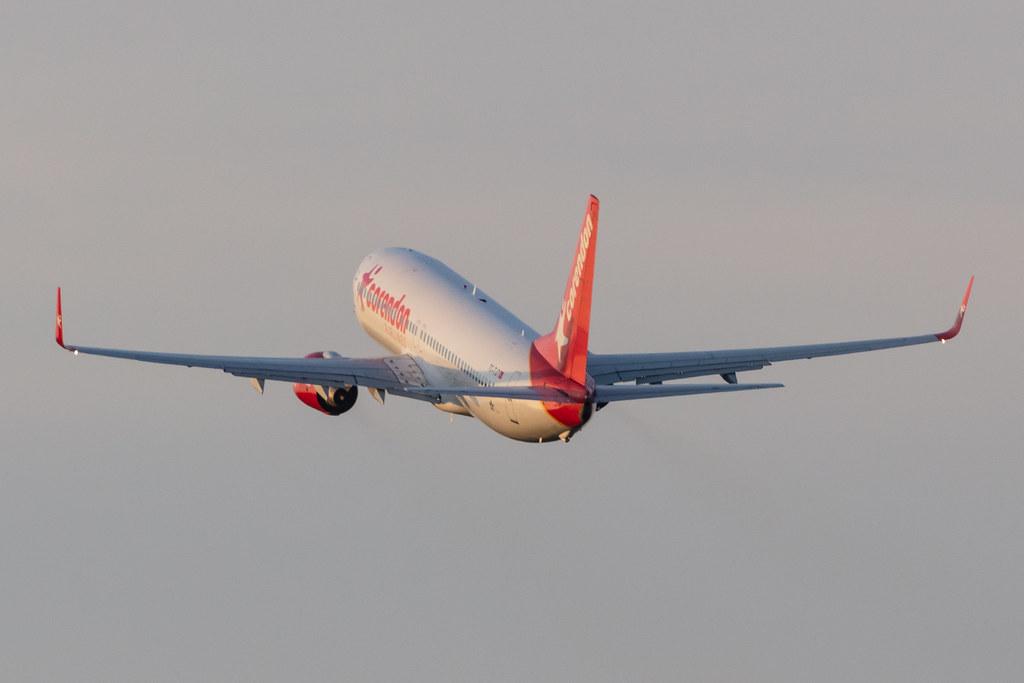 Hamburg Airport: Corendon Airlines (XC / CAI) |  Boeing 737-8HC B738 | TC-TJT | MSN 36529