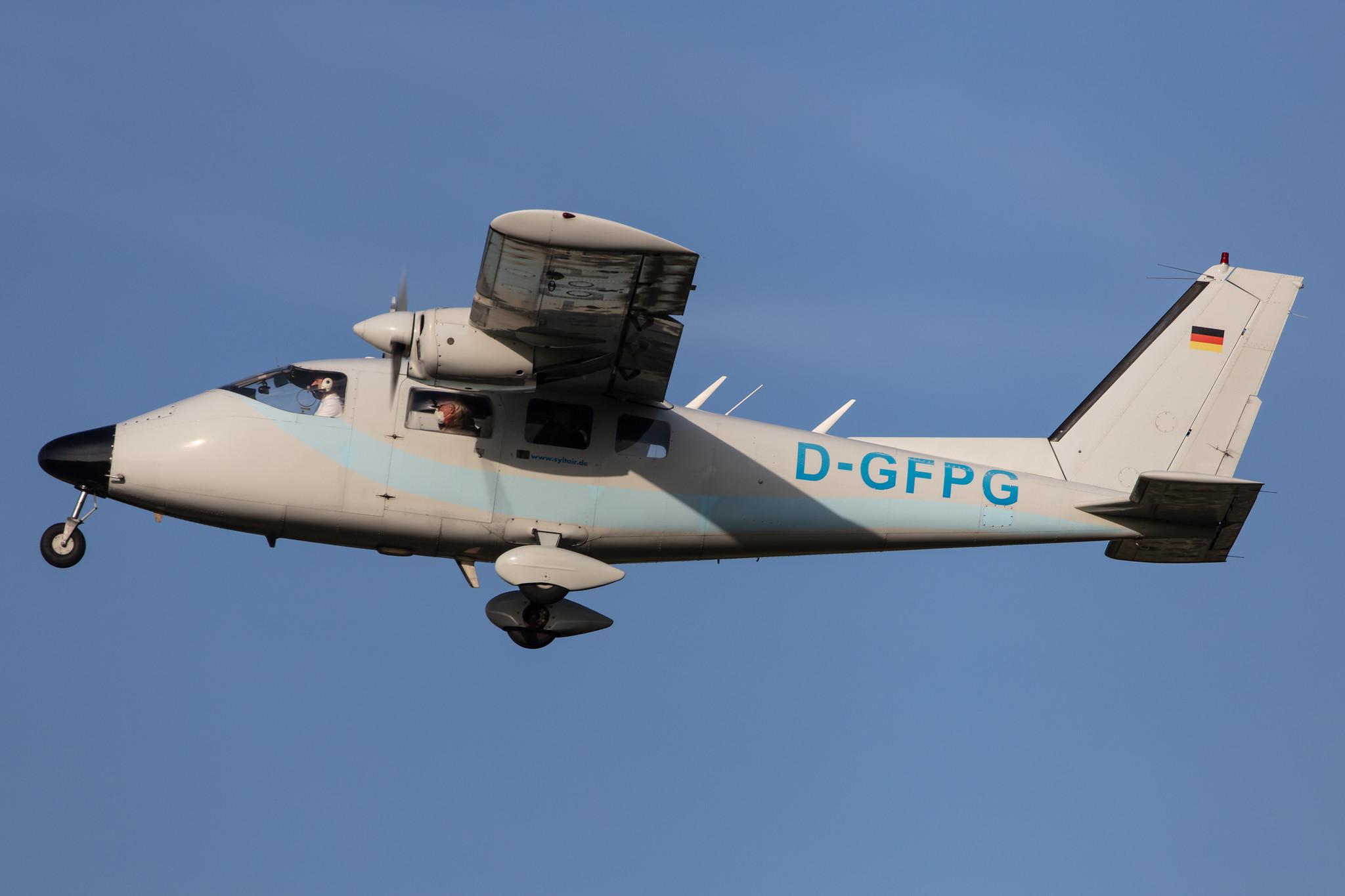 Hamburg Airport: Sylt Air (7E / AWU) |  Vulcanair P68 P68 | D-GFPG | MSN 170