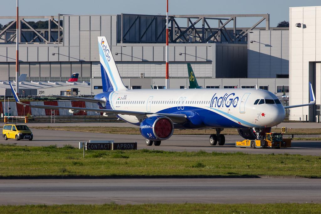 Hamburg Finkenwerder: IndiGo (6E / IGO) |  Airbus A321-271NX A21N | D-AVXN (VT-IUX) | MSN 9436