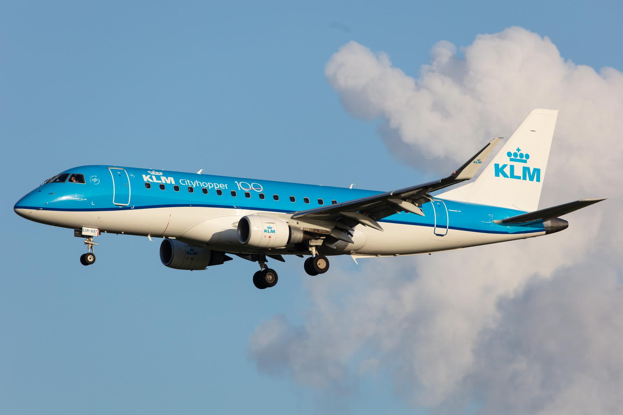 Amsterdam Airport Schiphol: KLM (KL / KLM) | Operator: KLM Cityhopper |  Embraer E175STD E75L | PH-EXR | MSN 17000697