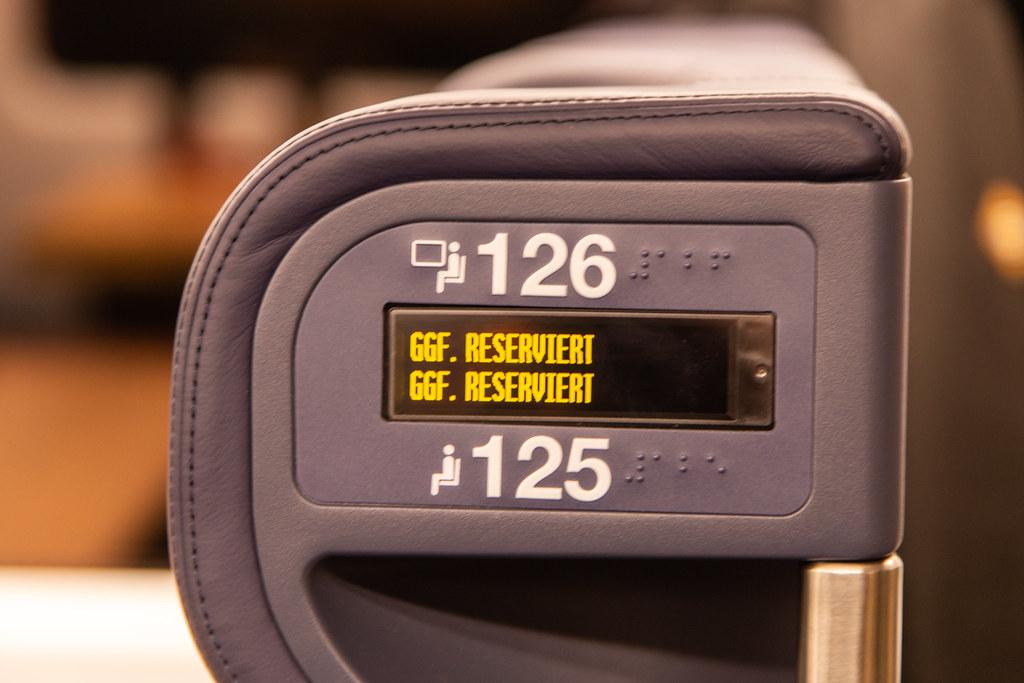 ICE 4: Reservierungsanzeige