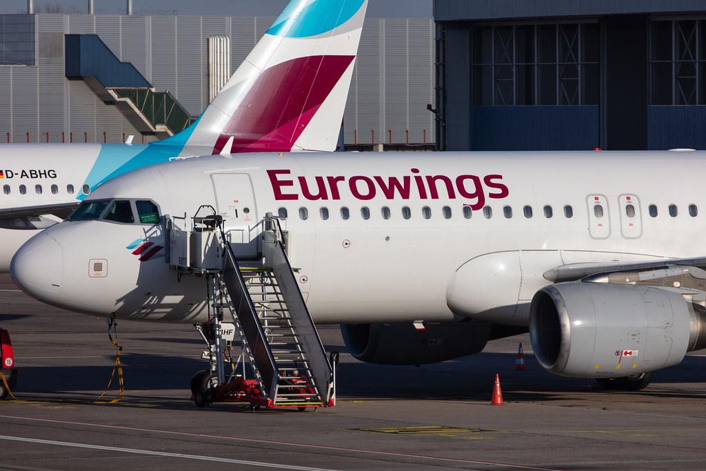 Hamburg Airport: Eurowings (EW / EWG) |  Airbus A320-214 A320 | D-ABHF | MSN 2749