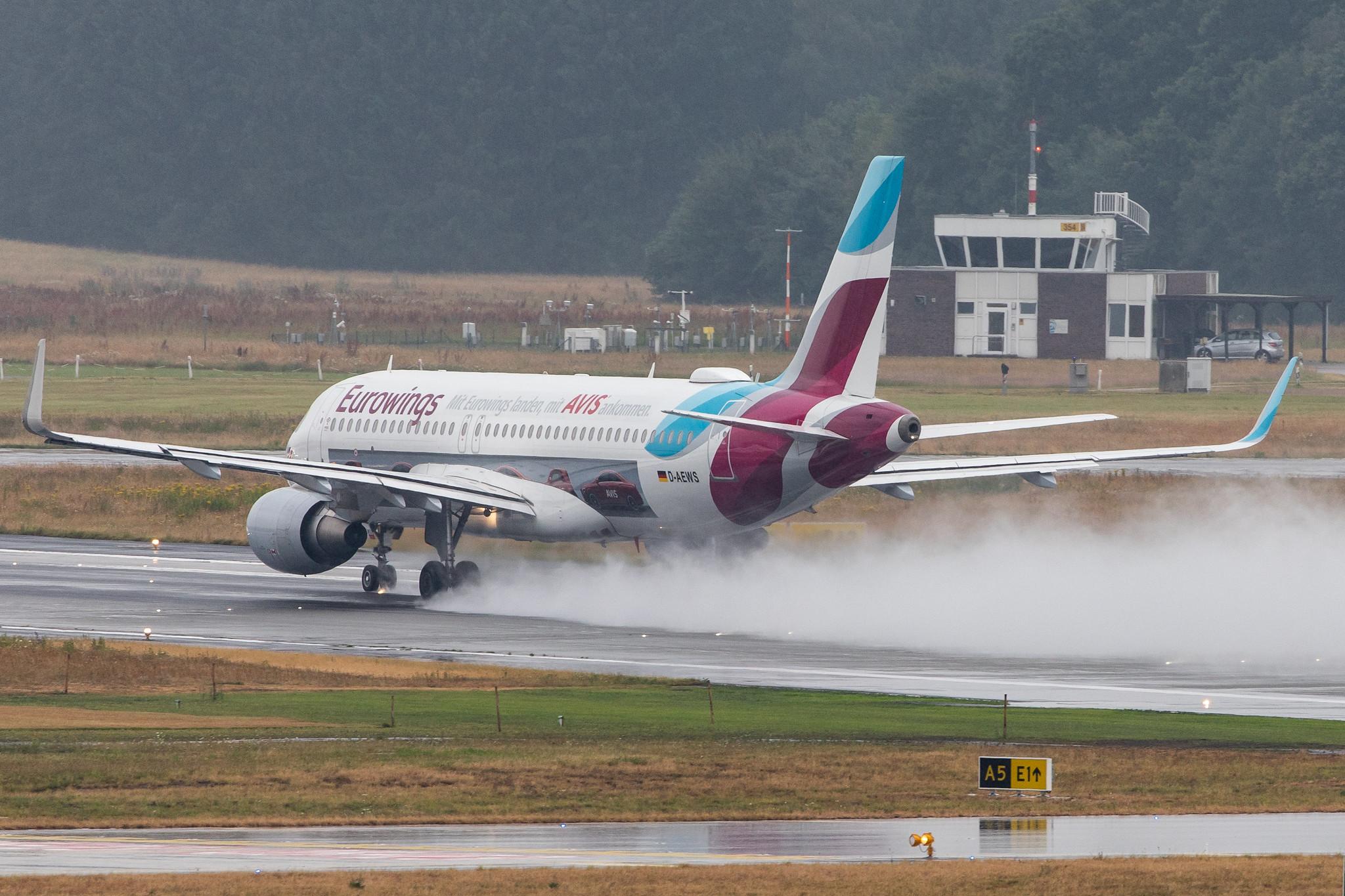 Hamburg Airport: Eurowings (EW / EWG) |  Livery: AVIS Livery |  Airbus A320-214 A320 | D-AEWS | MSN 7439
