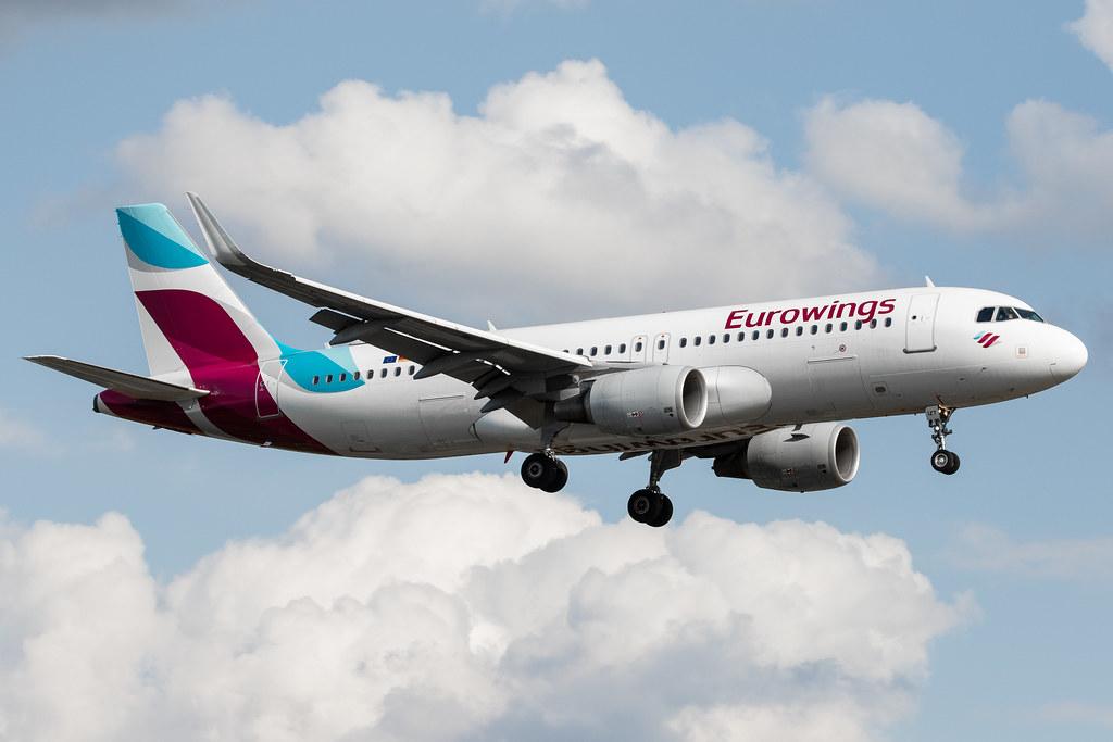 Hamburg Airport: Eurowings (EW / EWG) |  Airbus A320-214 A320 | D-AIZT | MSN 5601