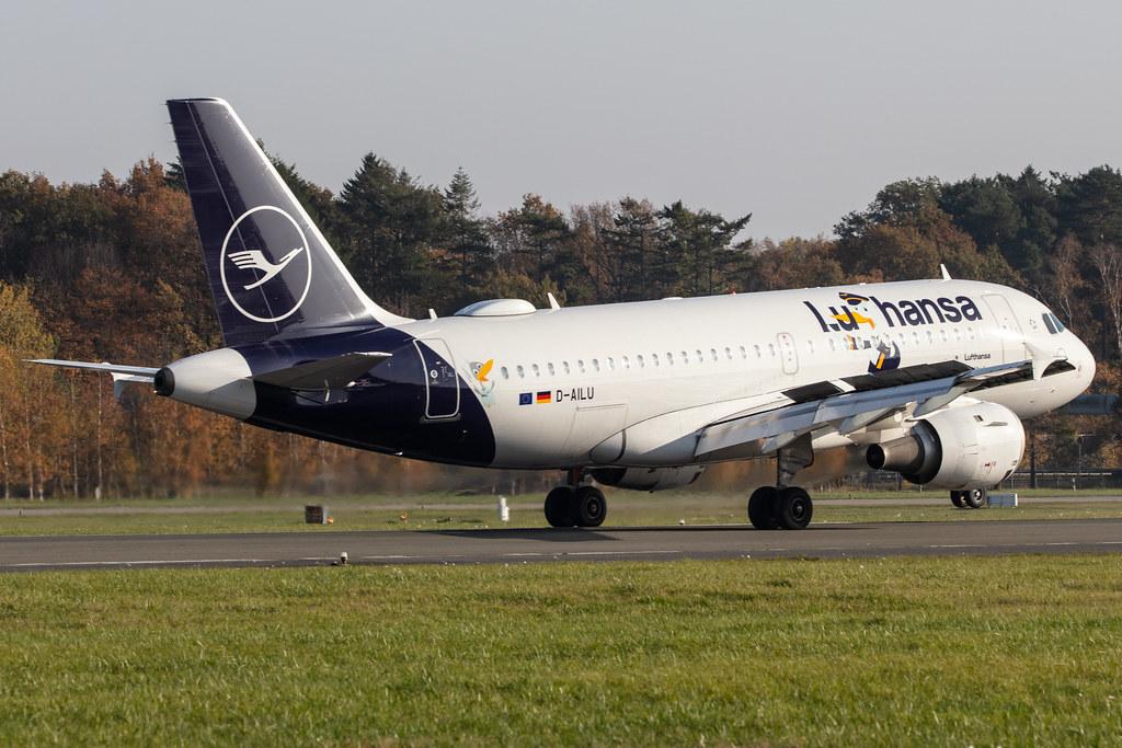 Hamburg Airport: Lufthansa (LH / DLH) |  Livery: Lu Sticker |  Airbus A319-114 A319 | D-AILU | MSN 0744