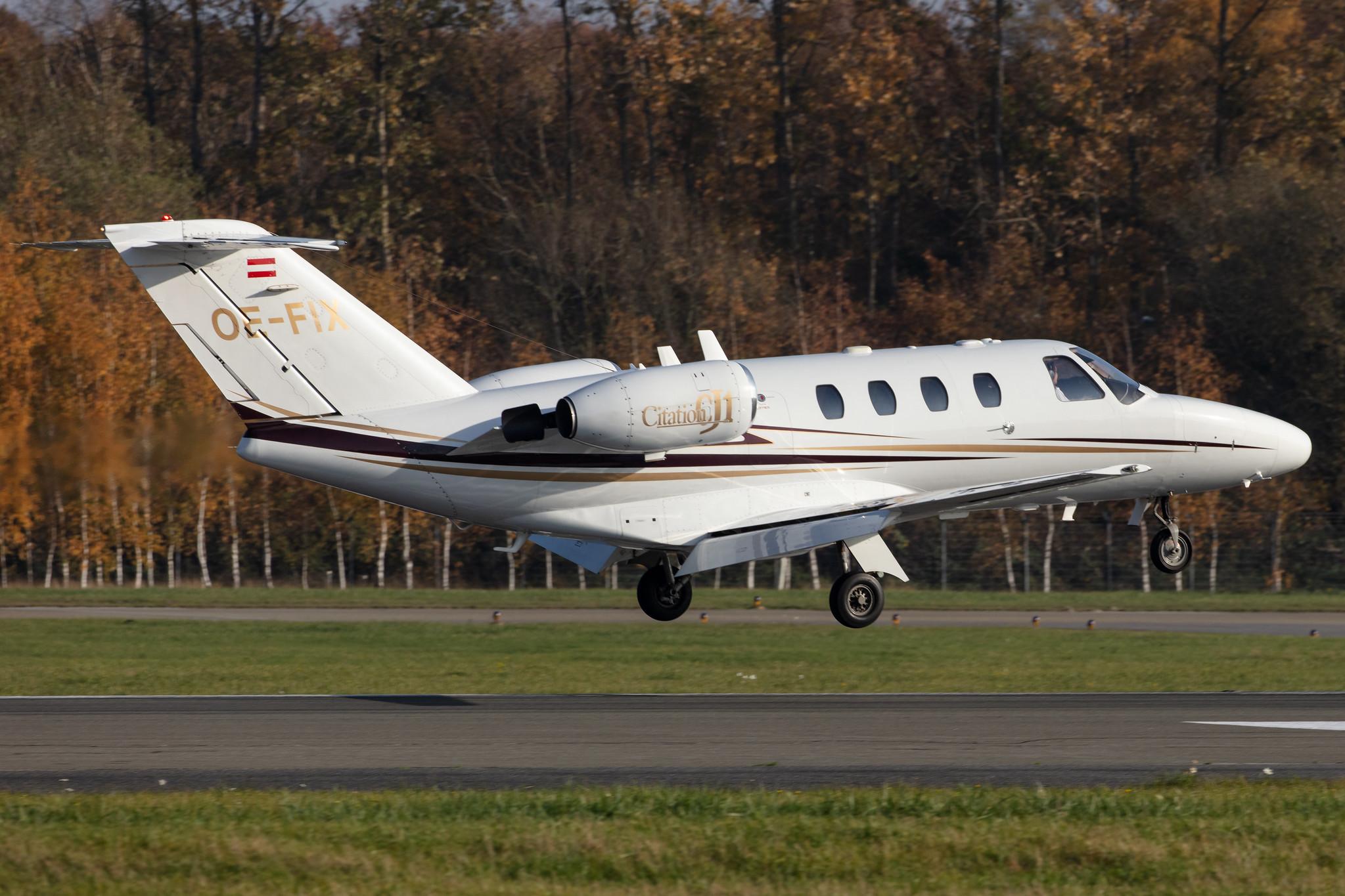 Hamburg Airport: Aeroways |  Cessna 525 CitationJet CJ1 C525 | OE-FIX | MSN 525-0480