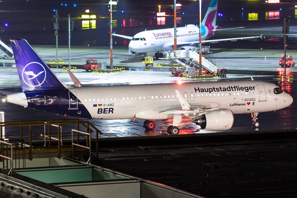 Lufthansa (LH / DLH) |  Livery: Hauptstadtflieger Livery |  Airbus A320-271N A20N | D-AINZ | MSN 9442