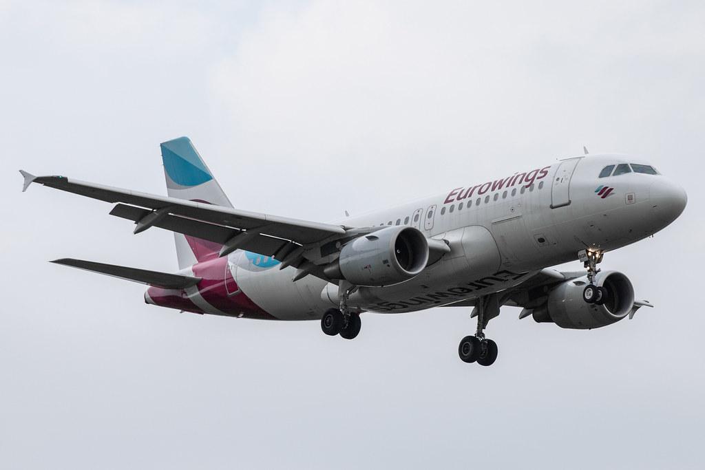 Hamburg Airport: Eurowings (EW / EWG) |  Airbus A319-112 A319 | D-ABGR | MSN 3704