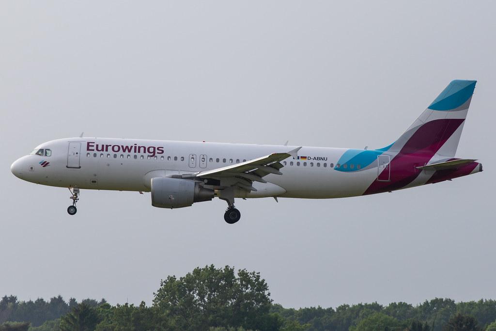 Hamburg Airport: Eurowings (EW / EWG) |  Airbus A320-214 A320 | D-ABNU | MSN 2591