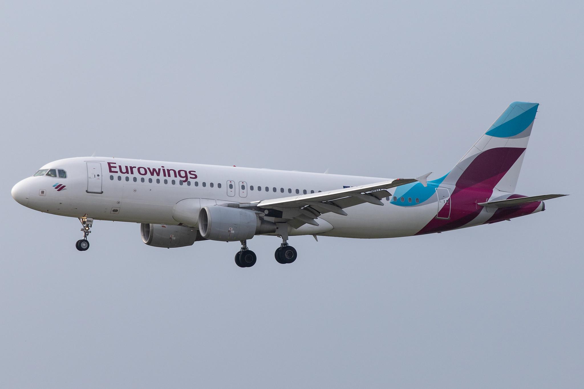 Hamburg Airport: Eurowings (EW / EWG) |  Airbus A320-214 A320 | D-ABNU | MSN 2591