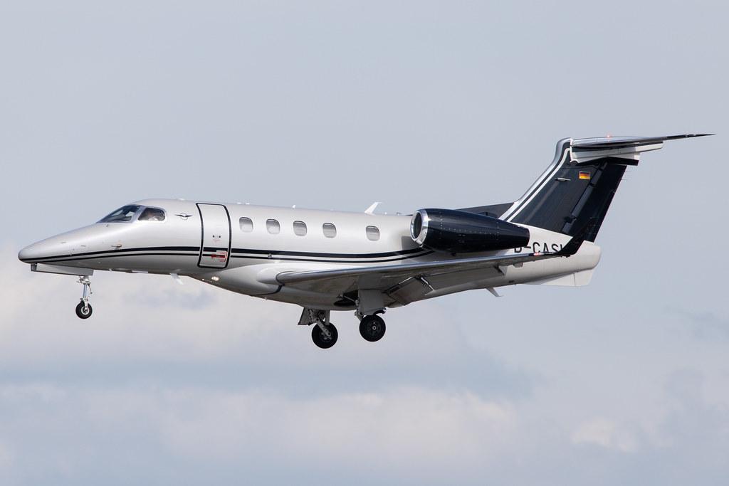 Hamburg Airport: Air Hamburg (/ AHO) |  Embraer Phenom 300 E55P | D-CASH | MSN 50500398