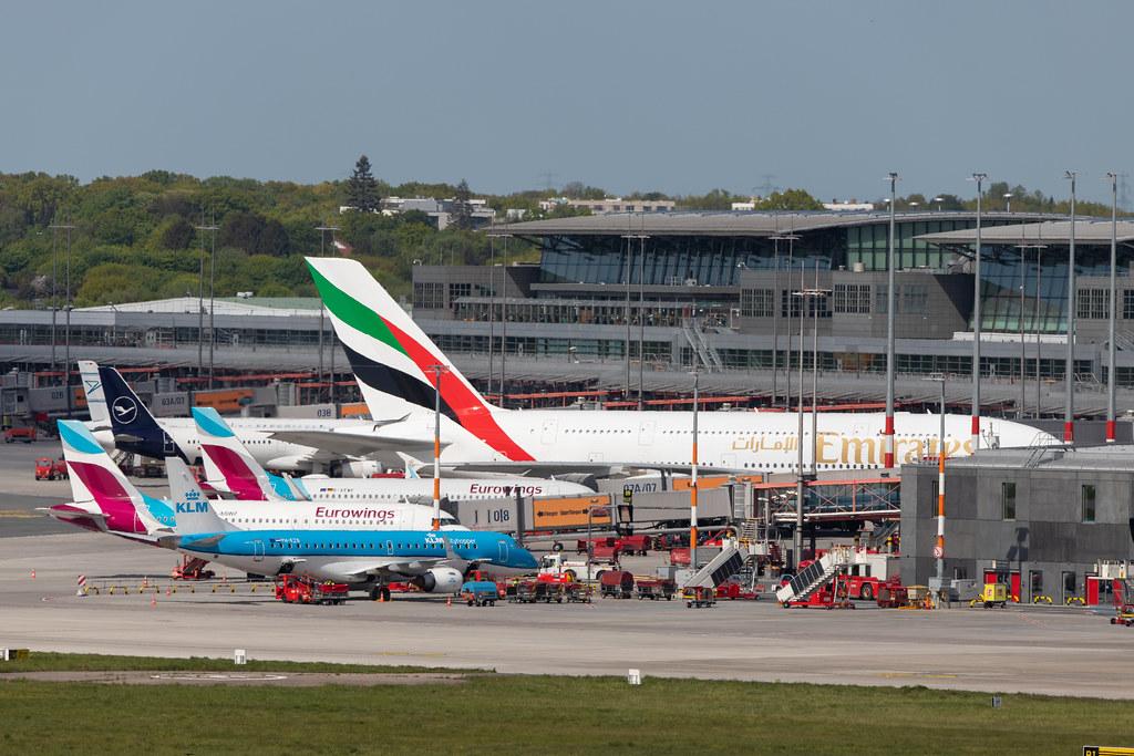 Hamburg Airport: Vorfeld |