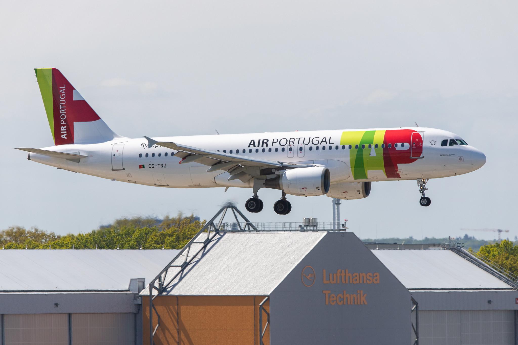 Hamburg Airport: TAP Air Portugal (TP / TAP) |  Airbus A320-214 A320 | CS-TNJ | MSN 1181