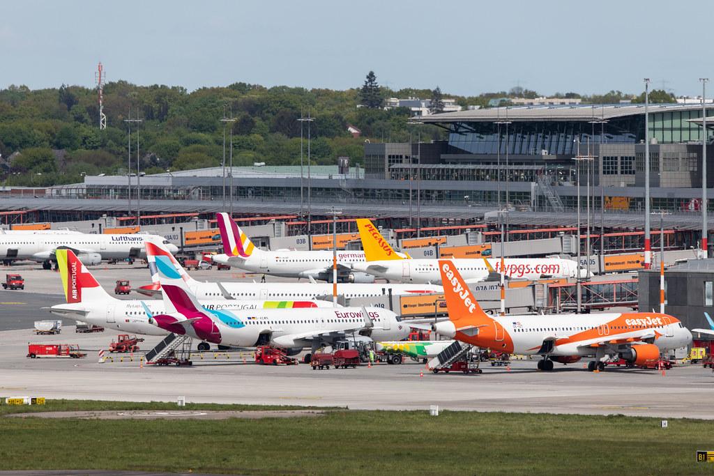 Hamburg Airport: Vorfeld |