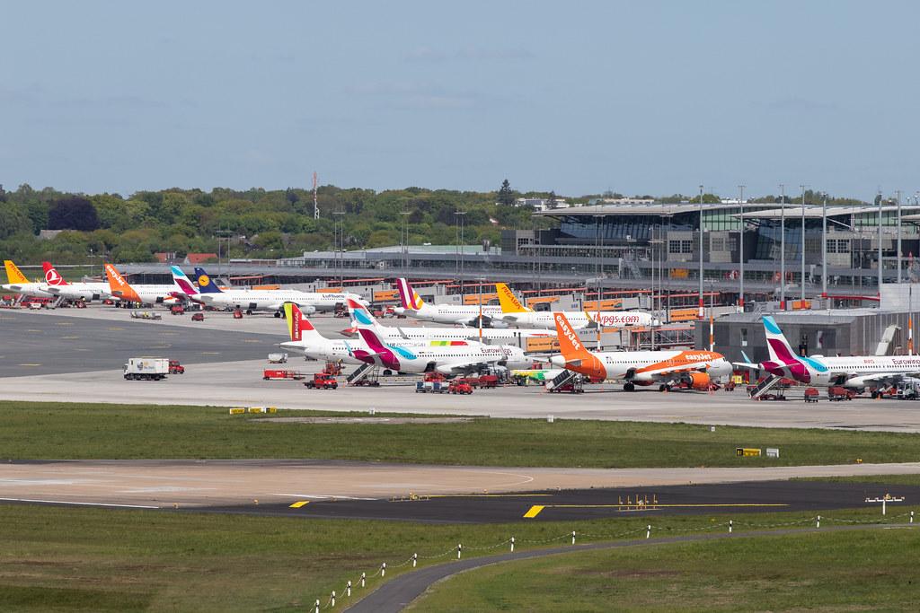 Hamburg Airport: Vorfeld |