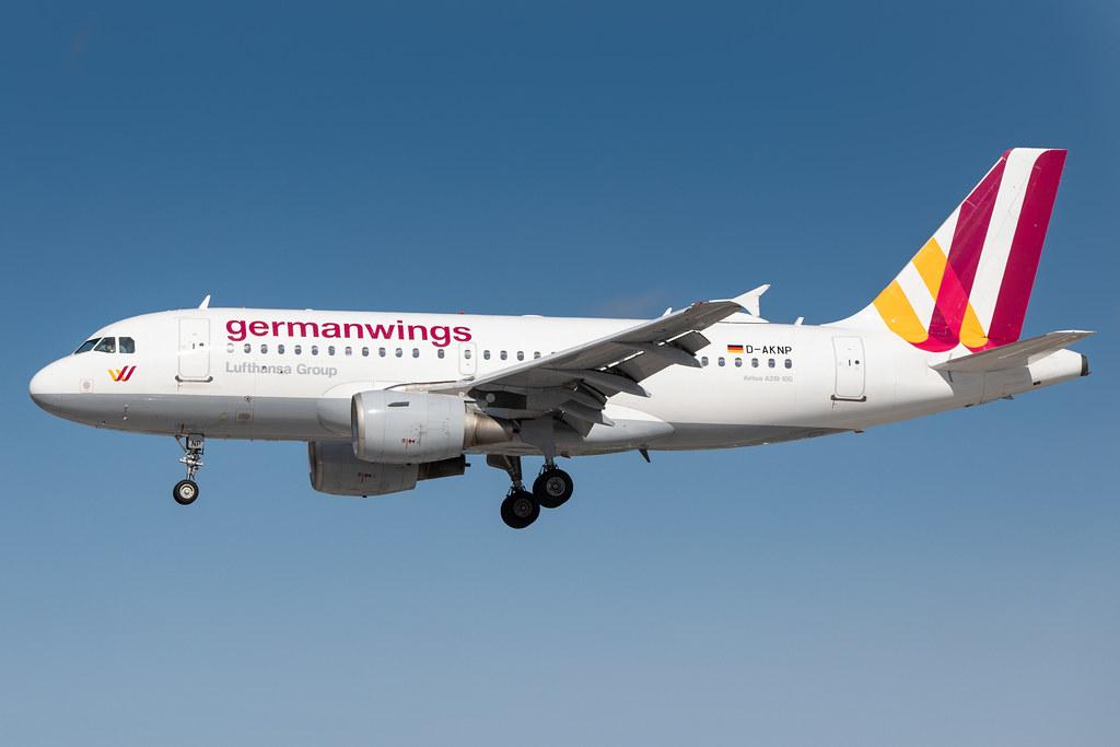 Hamburg Airport: Eurowings (EW / EWG) |  Airbus A319-112 A319 | D-AKNP | MSN 1051 (Germanwings)