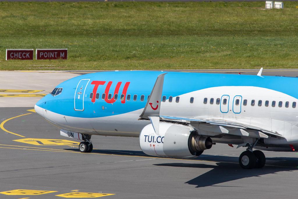 Hamburg Airport: TUI (X3 / TUI) | Operator: TUI fly |  Boeing 737-8BK B738 | D-ASUN | MSN 33023
