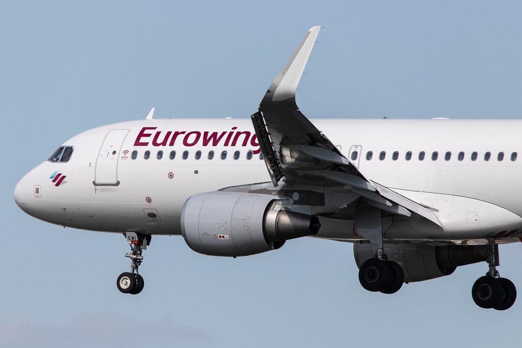 Hamburg Airport: Eurowings (EW / EWG) |  Airbus A320-214 A320 | D-AEWI | MSN 7210