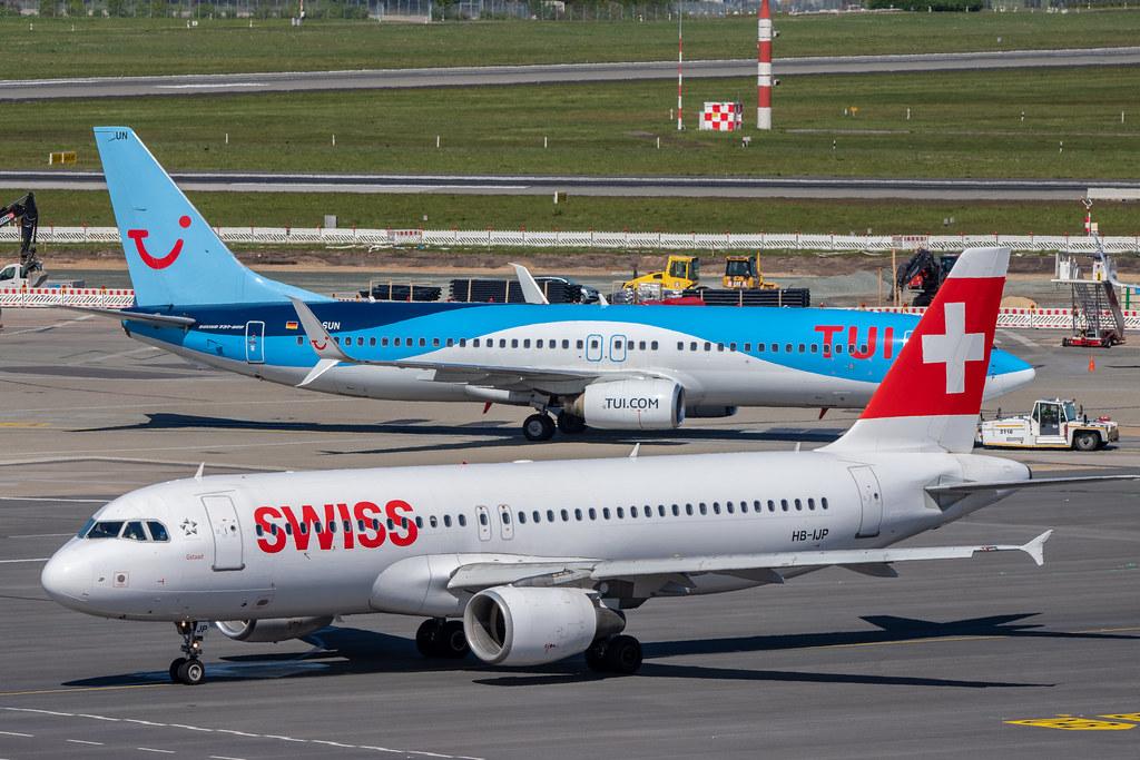 Hamburg Airport: Swiss (LX / SWR) |  Airbus A320-214 A320 | HB-IJP | MSN 0681