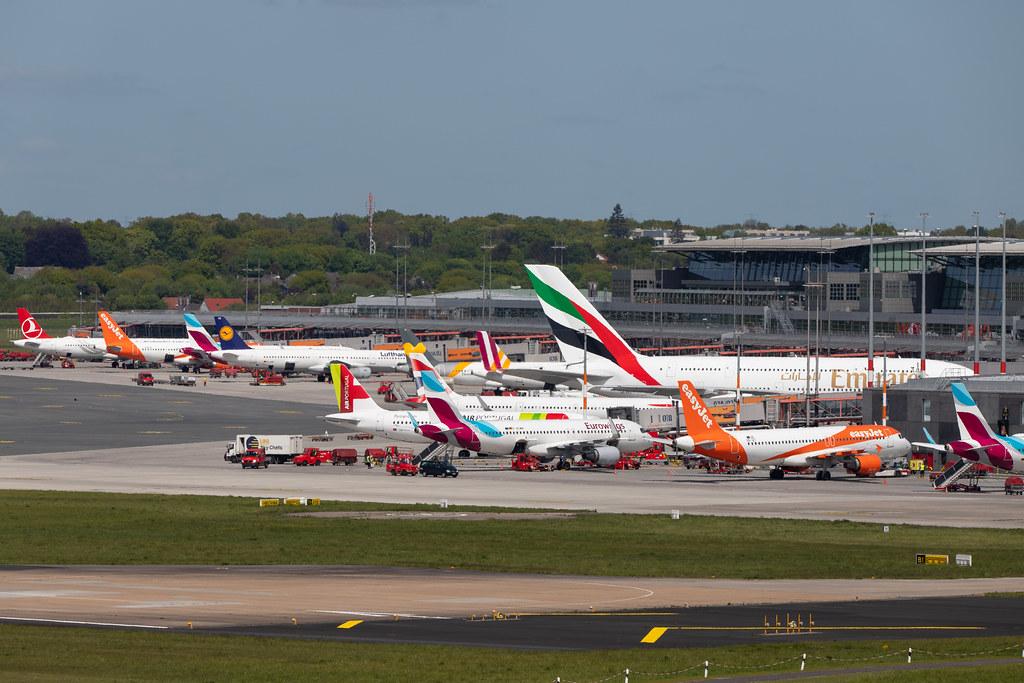 Hamburg Airport: Vorfeld |