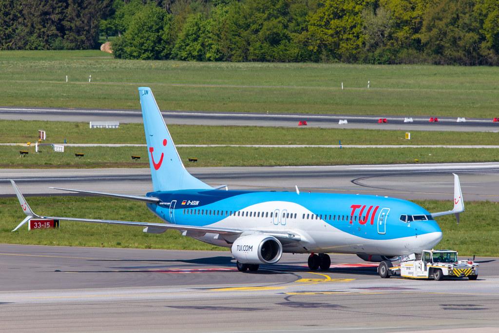 Hamburg Airport: TUI (X3 / TUI) | Operator: TUI fly |  Boeing 737-8BK B738 | D-ASUN | MSN 33023