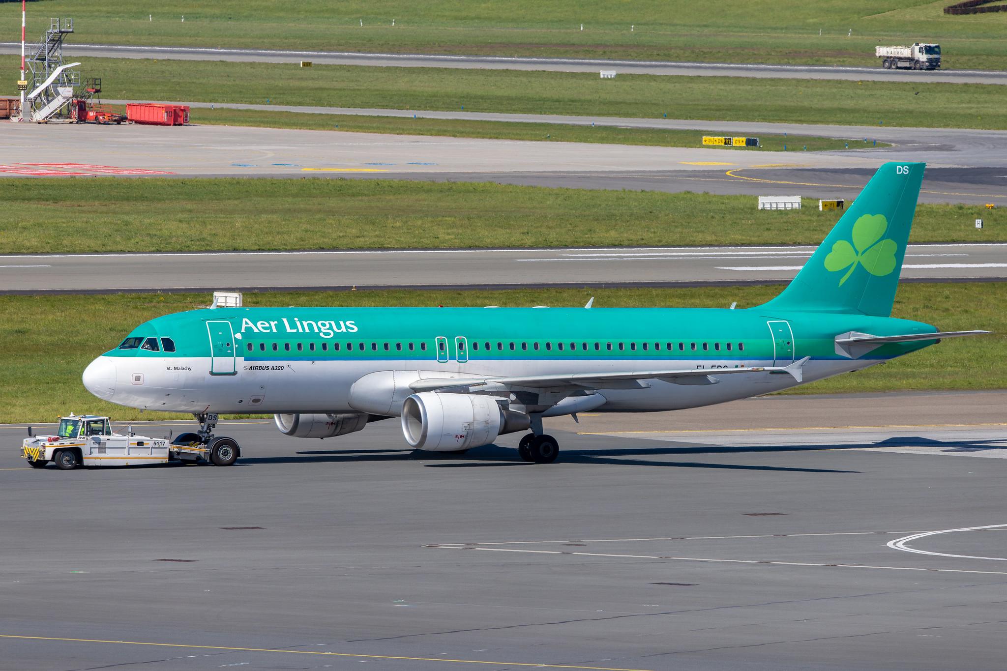 Hamburg Airport: Aer Lingus (EI / EIN) |  Airbus A320-214 A320 | EI-EDS | MSN 3755