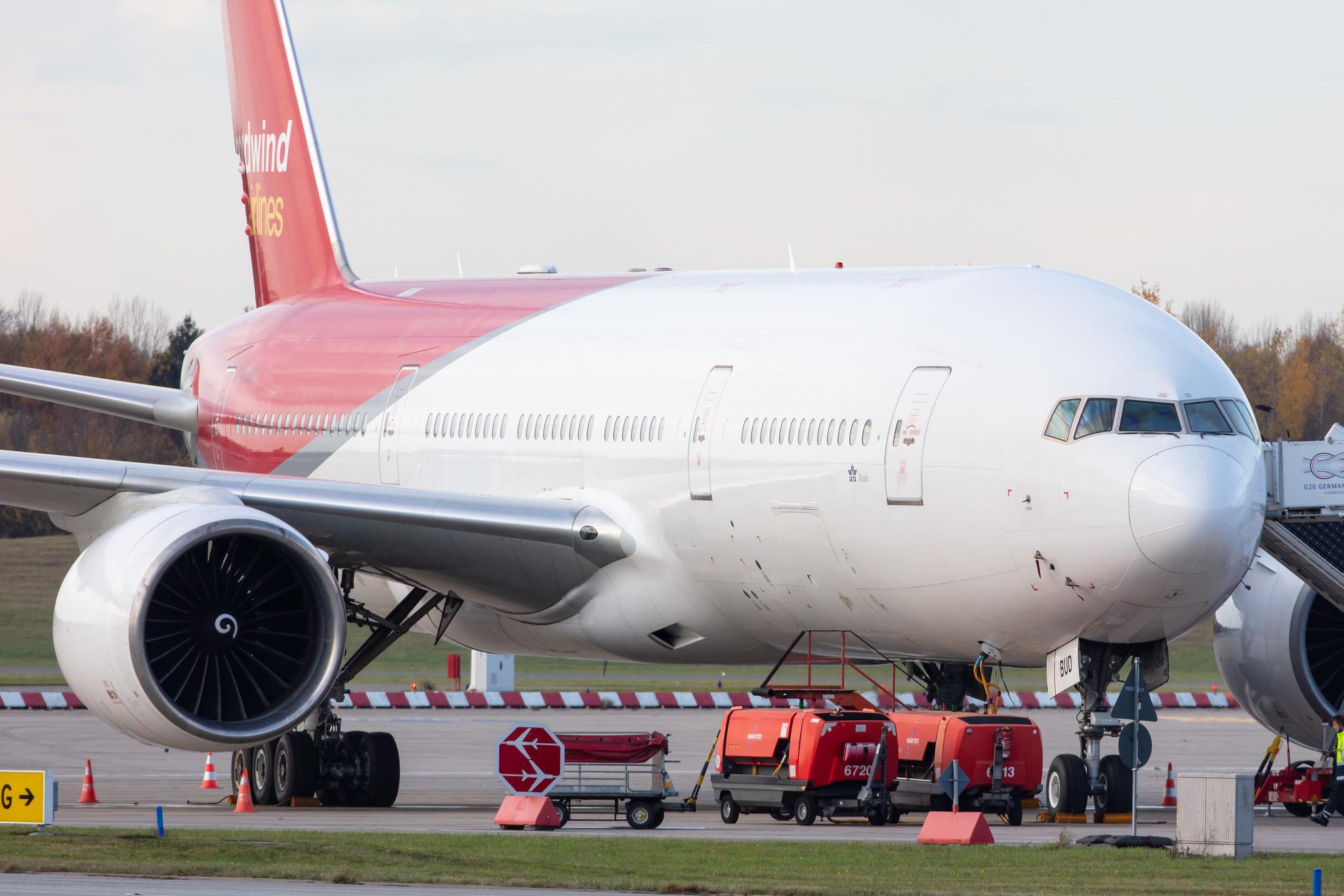 Hamburg Airport: Nordwind Airlines (N4 / NWS) |  Boeing 777-2Q8(ER) B772 | VQ-BUD | MSN 27608