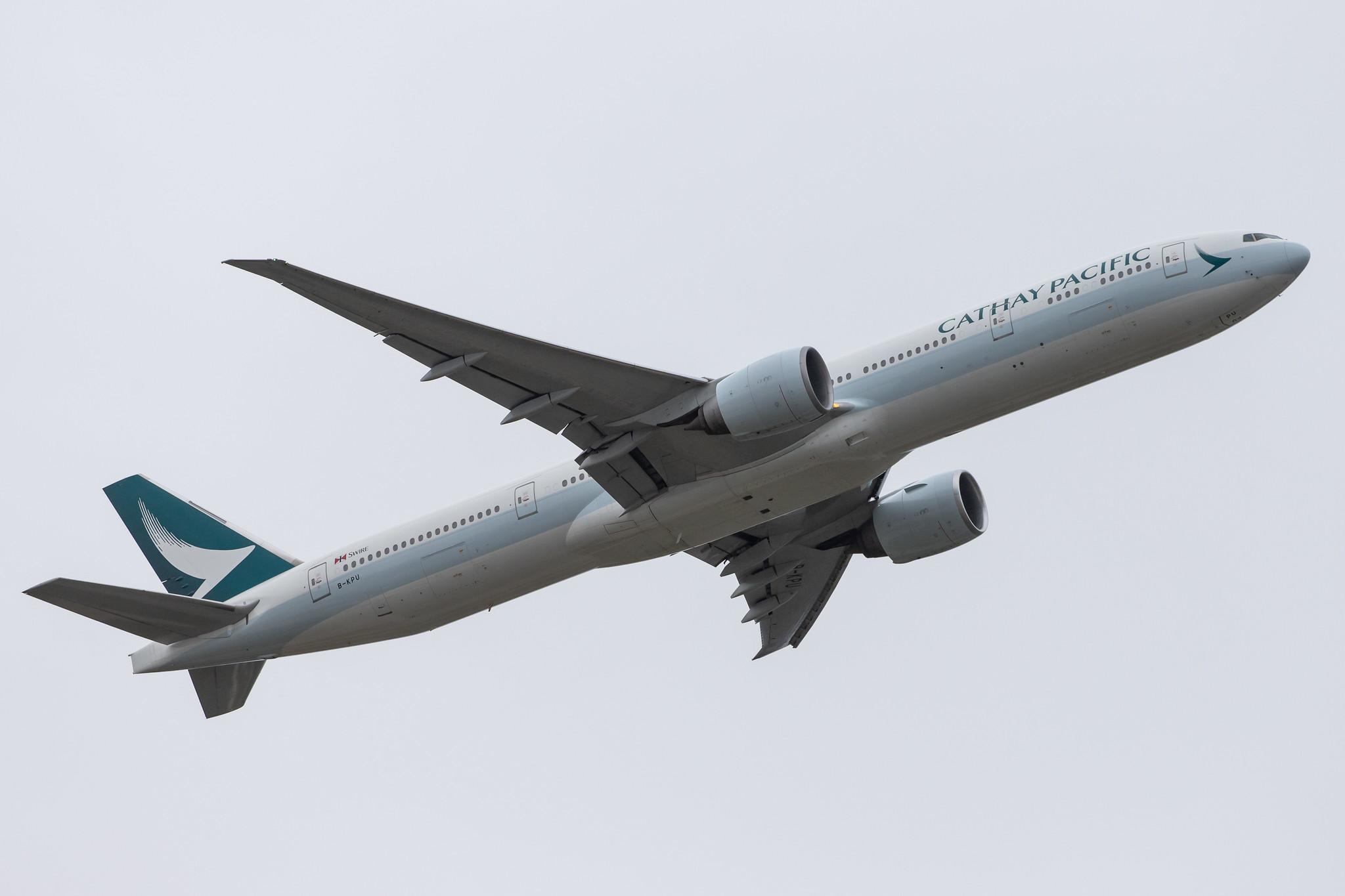 Frankfurt Airport: Cathay Pacific (CX / CPA) |  Boeing 777-367(ER) B77W | B-KPU | MSN 39233