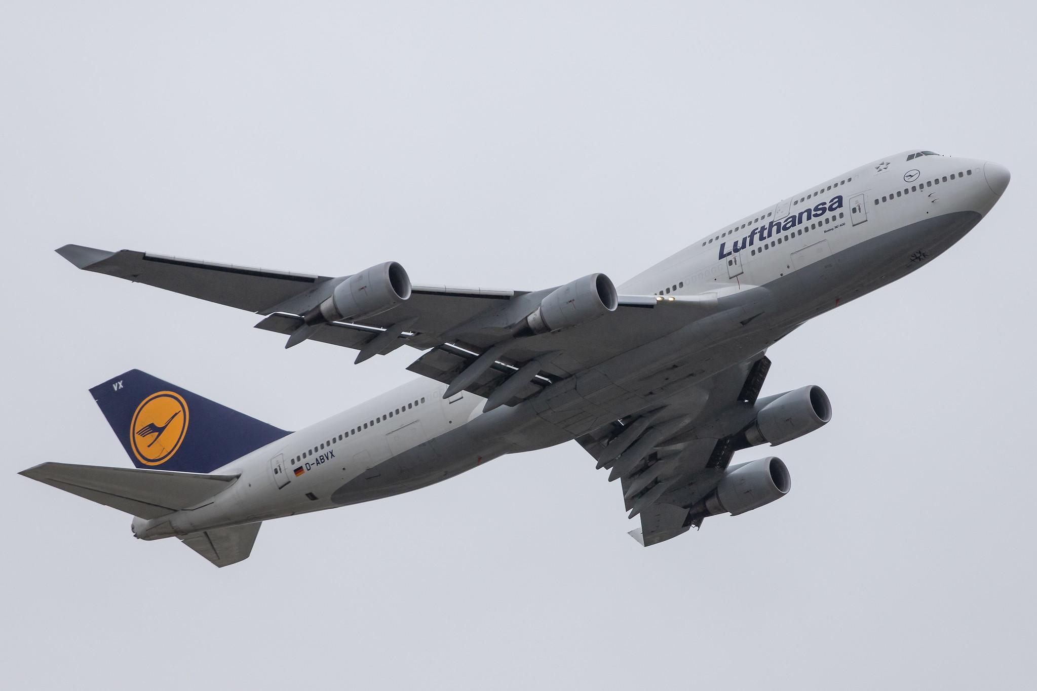 Frankfurt Airport: Lufthansa (LH / DLH) |  Boeing 747-430 B744 | D-ABVX | MSN 29868