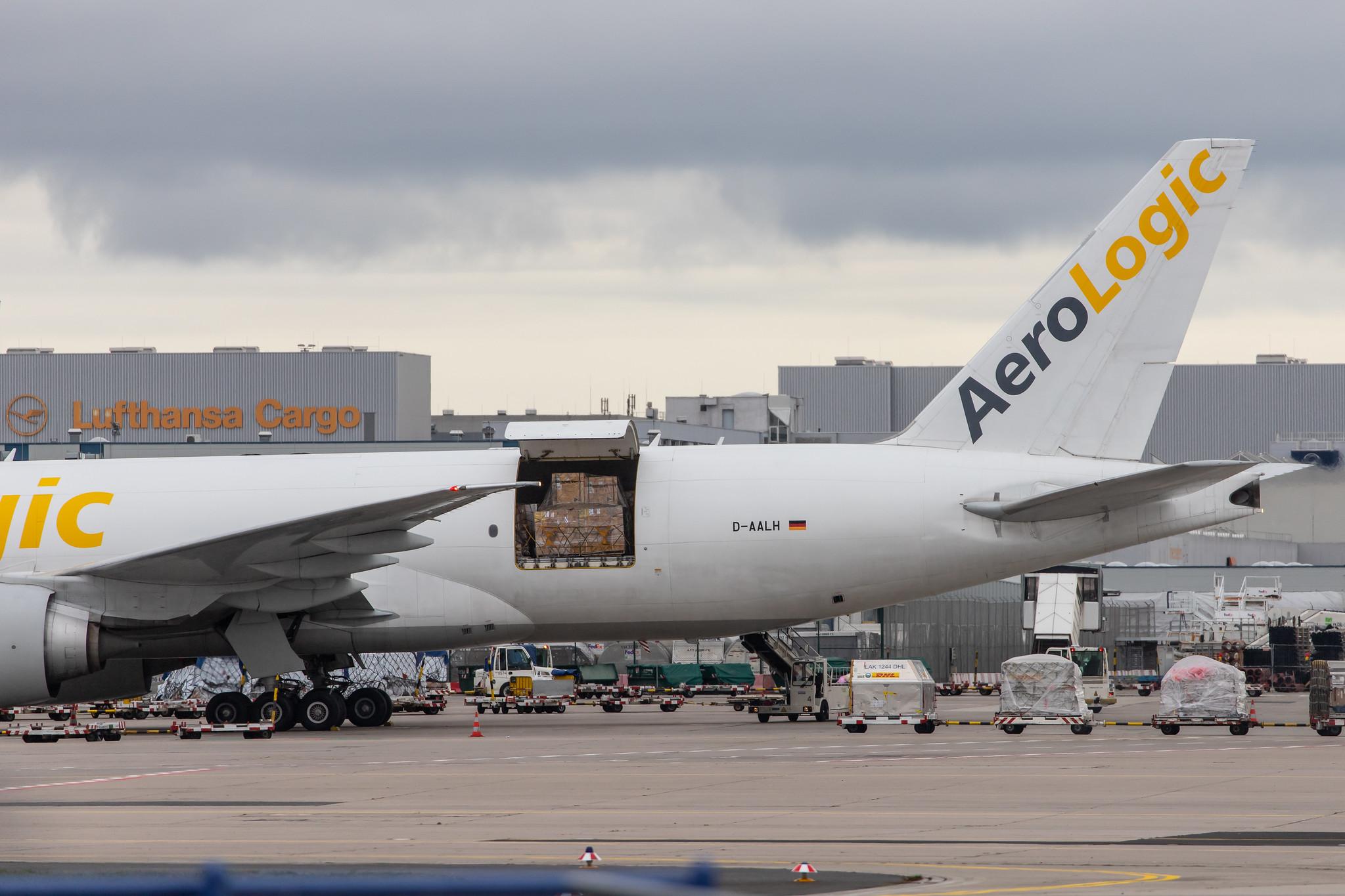Frankfurt Airport: AeroLogic (3S / BOX) |  Boeing 777-FZN B77L | D-AALH | MSN 36200
