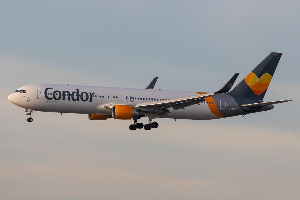 Frankfurt Airport: Condor (DE / CFG) |  Boeing 767-330(ER) B763 | D-ABUE | MSN 26984