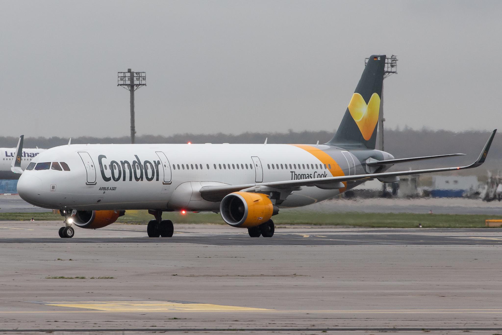 Frankfurt Airport: Condor (DE / CFG) |  Airbus A321-211 A321 | D-AIAG | MSN 6590