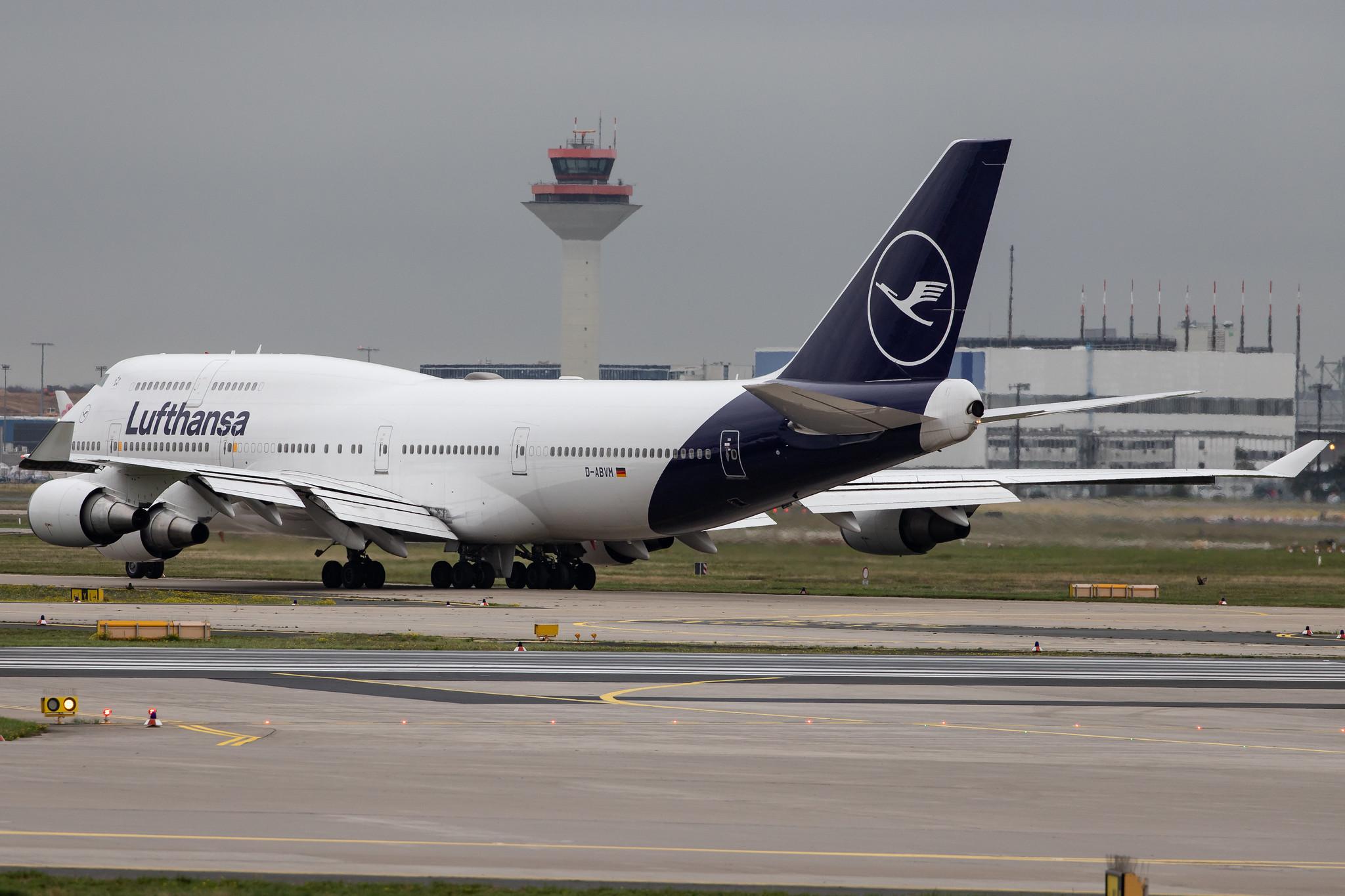 Frankfurt Airport: Lufthansa (LH / DLH) |  Boeing 747-430 B744 | D-ABVM | MSN 29101