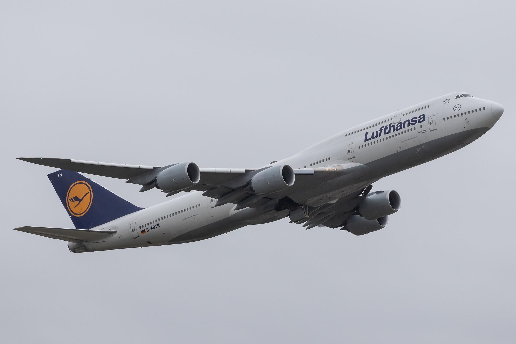 Frankfurt Airport: Lufthansa (LH / DLH) |  Boeing 747-830 B748 | D-ABYM | MSN 37837