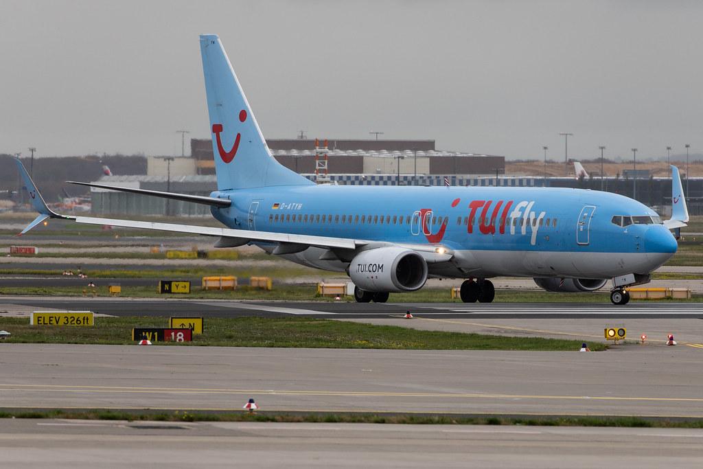 Frankfurt Airport: TUI (X3 / TUI) | Operator: TUI fly |  Boeing 737-8K5 B738 | D-ATYH | MSN 38097