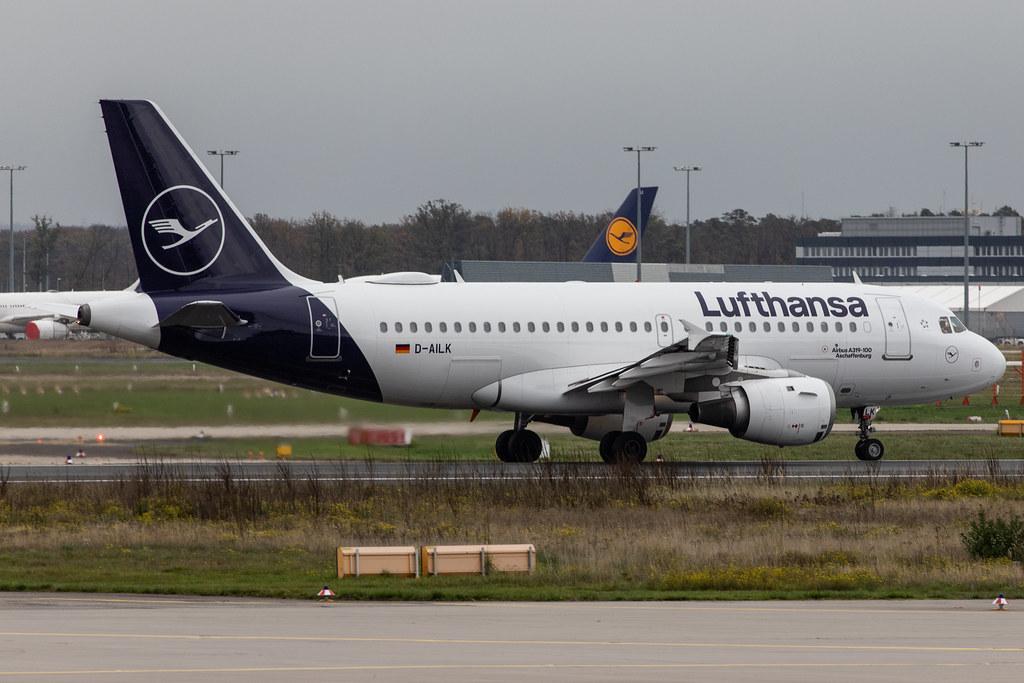 Frankfurt Airport: Lufthansa (LH / DLH) |  Airbus A319-114 A319 | D-AILK | MSN 0679